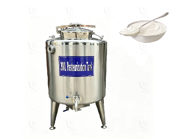 Juice milk egg pasteurization tank