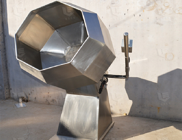 Rotary potato chips seasoning mixing machine