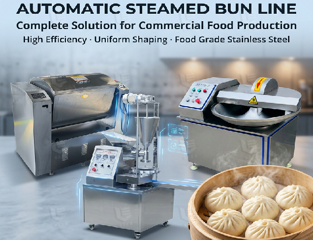 Baozi Processing Production Line for Food Factory